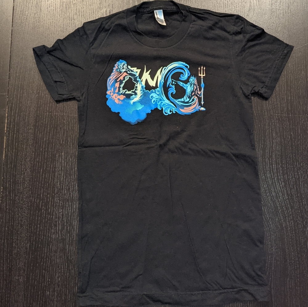 Woot! S Women's OMG Zeus and Neptune battle shirt